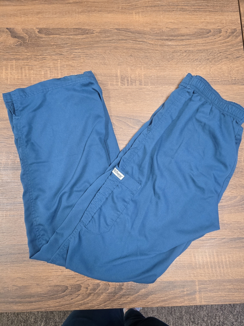 Grey’s Anatomy by Barco Men’s XS Blue Scrub Pants Drawstring Cargo